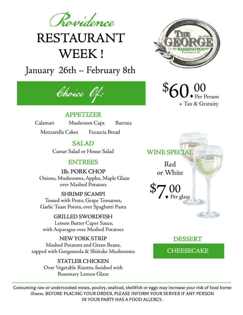 Restaurant Week Providence