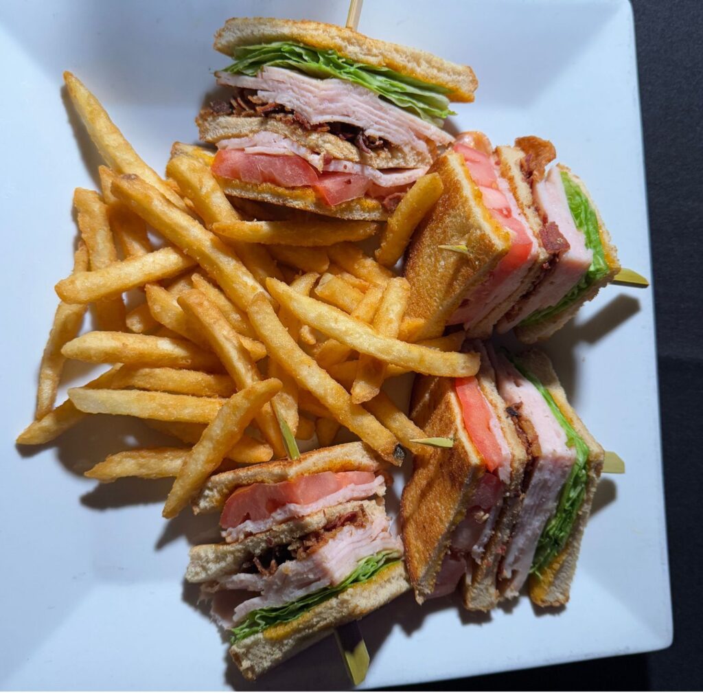 turkey club at the Hyde Speak easy in Providence, RI